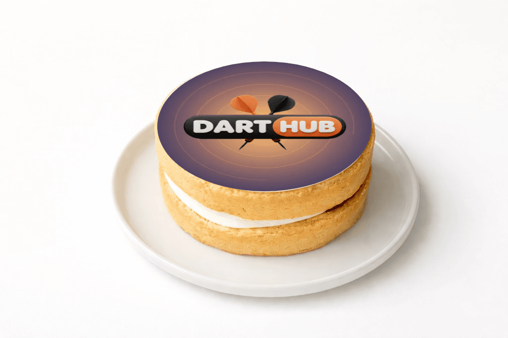 Dart Hub Edible Cake - Funny Gift UK