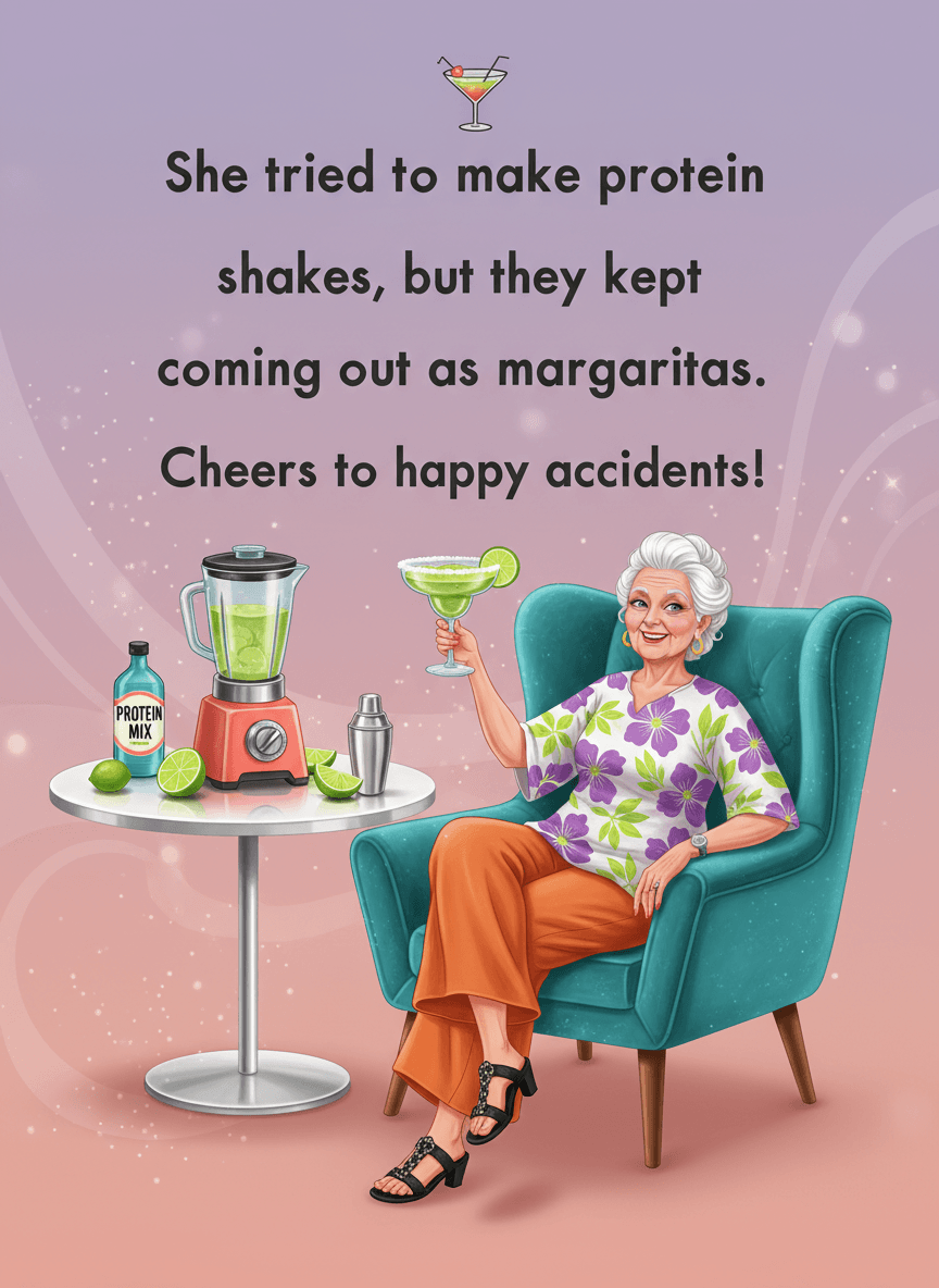 Happy Accident Margarita Greeting Card - Funny Gift UK