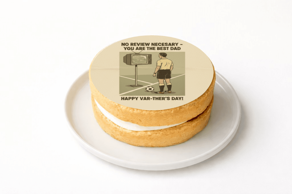 Happy VAR-ther's Day Cake - Funny Gift UK