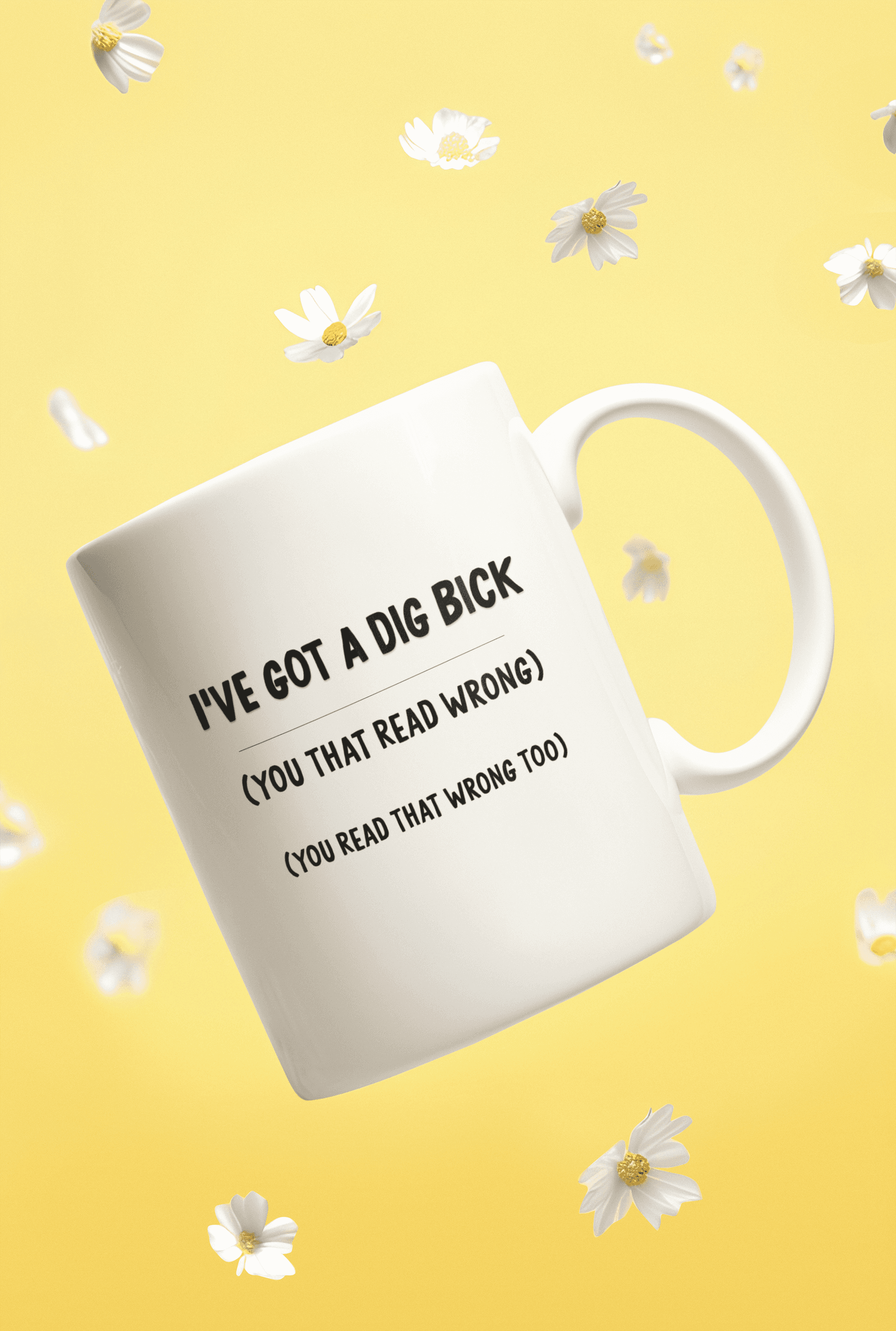 Ive Got a Big Dick Miss Read Mug - Funny Gift UK