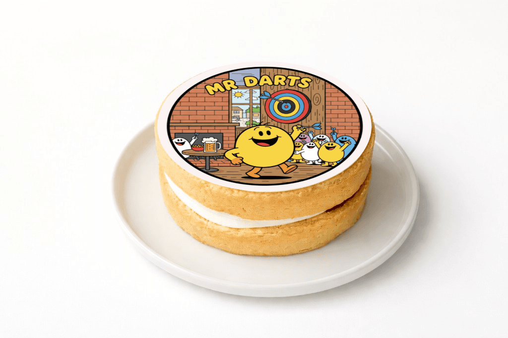 Mr. Darts Cake - Funny Gift UK