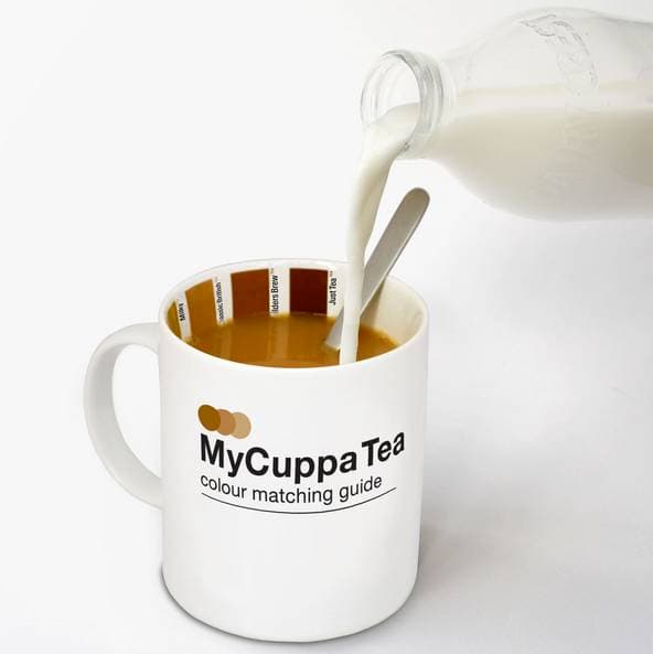 My Cuppa Tea Mug - Shades of Tea Design - Funny Gift UK
