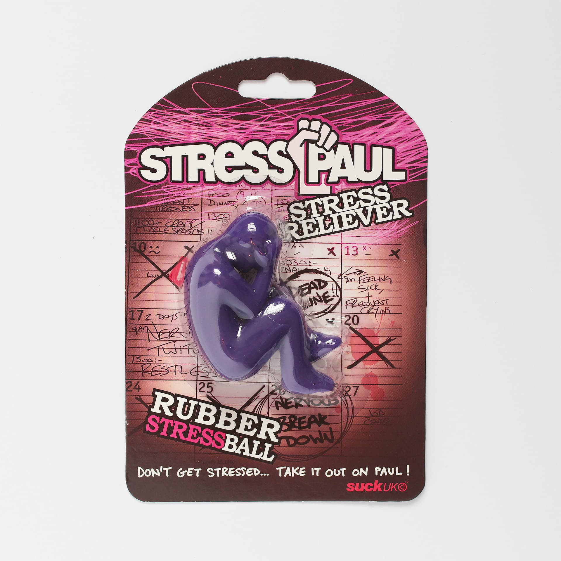 Vindictive Stress Ball - Gruesome Rubber Toy - Funny Gift UK