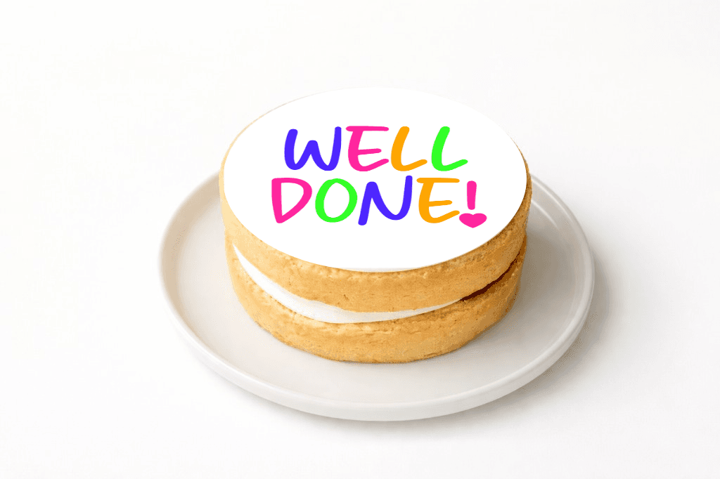 Well Done! Cake - Funny Gift UK