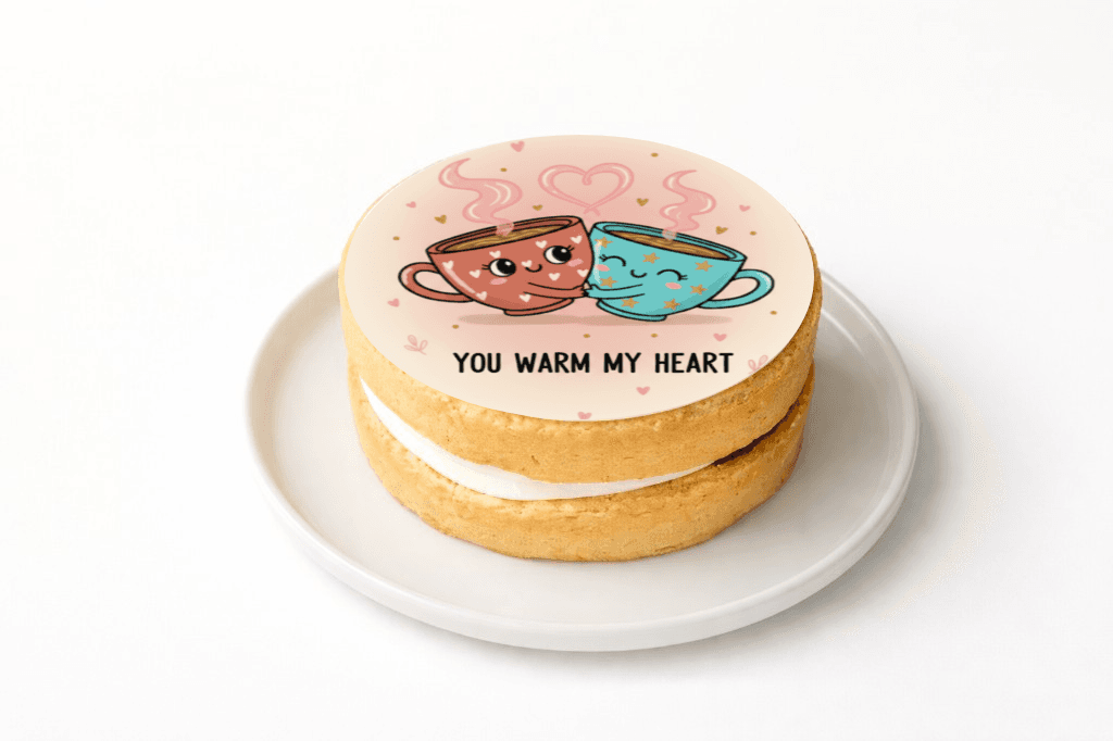 You Warm My Heart Cake - Funny Gift UK